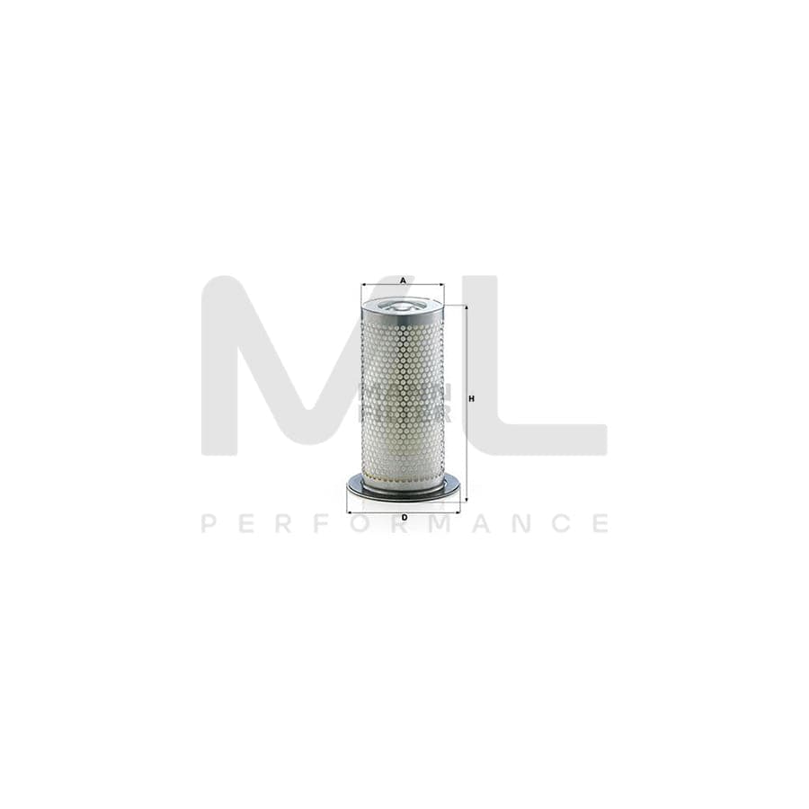MANN-FILTER LE 43 001 x Filter, compressed air system | ML Performance Car Parts