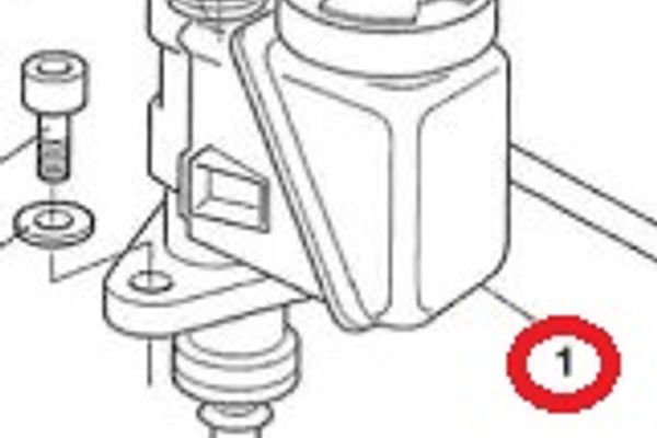 Aston Martin 33-81825 Clutch Master Cylinder | ML Performance EU Car Parts