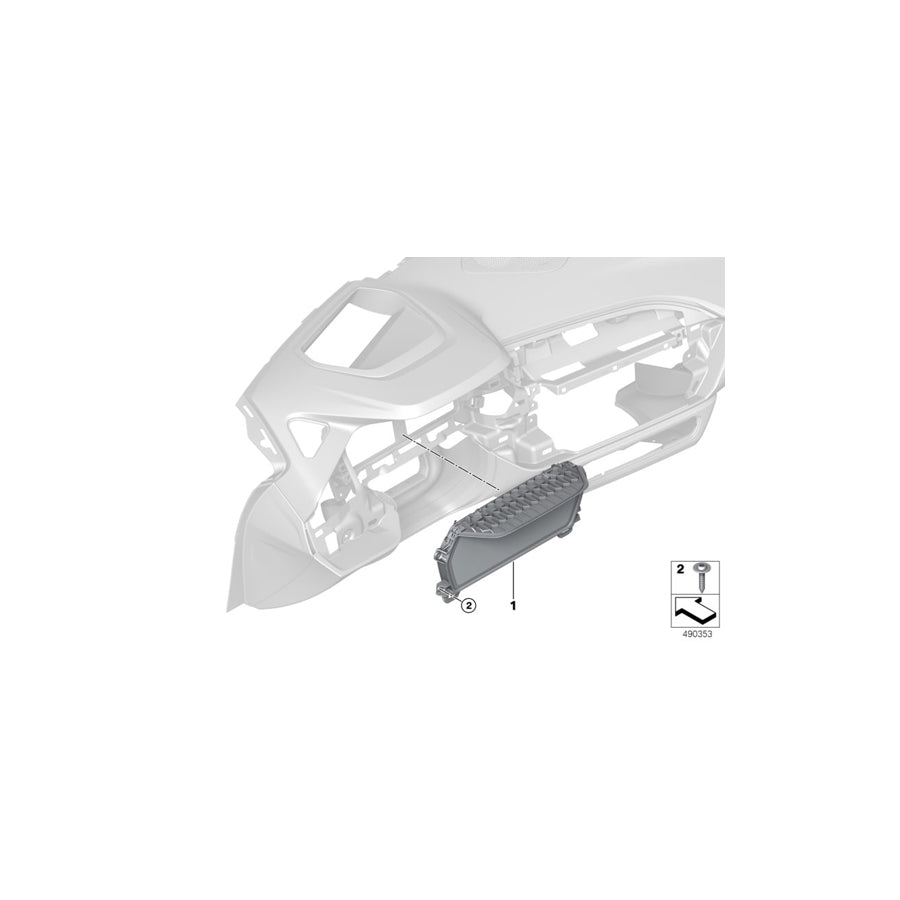 Genuine BMW 62109442542 G29 Instrument Cluster, High 10,25" (Inc. Z4 30i, Z4 M40i & Z4 20i) | ML Performance EU