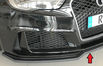 Rieger 00056828 Audi 8V RS3 Front Splitter 3 | ML Performance EU Car Parts