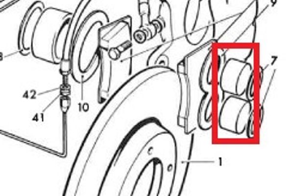 Aston Martin 048-028-0782 Front Brake Caliper Piston Small | ML Performance EU Car Parts
