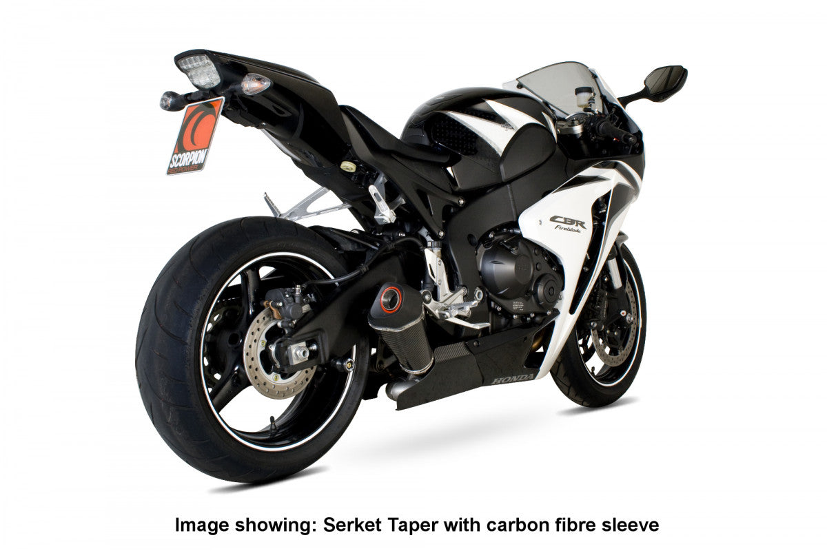 Scorpion RHA95SEO Honda CBR1000 RR Fireblade Serket Taper Slip-On - Brushed Stainless Steel Sleeve | ML Performance EU EU