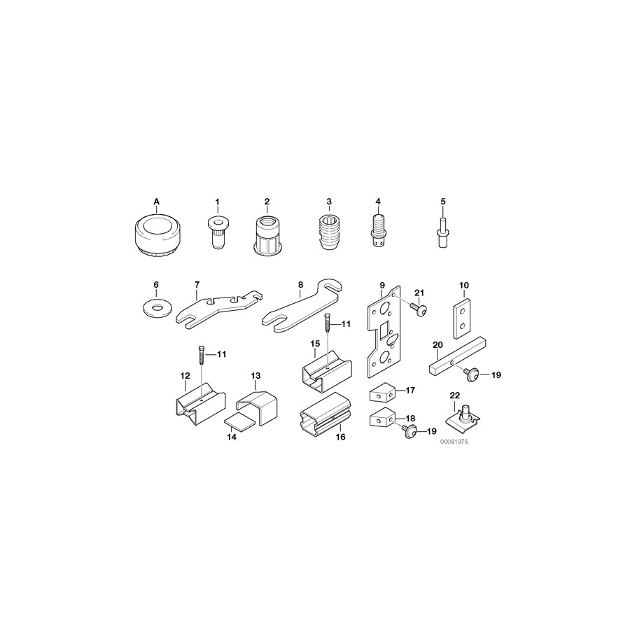 Genuine BMW 41007054489 Drophead Coupé RR11 Blind Rivet, Flat Headed 6,5X14,9 (Inc. Phantom EWB, Cullinan Black Badge & Coupé) | ML Performance EU Car Parts