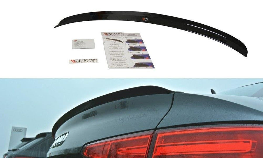 Maxton Design AU-A4-B9-SLINE-CAP1T Spoiler Cap Audi A4 S-Line B9 Sedan | ML Performance UK Car Parts