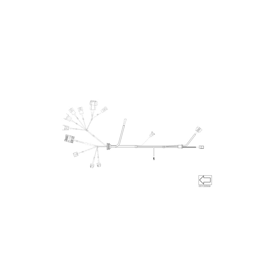 Genuine BMW 12513448539 E83 Wiring Harness, Engine Trans. Module (Inc. X3 3.0i, X3 3.0si & X3 2.5si) | ML Performance EU