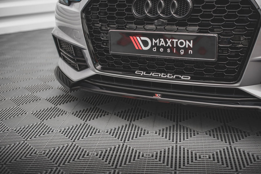 Maxton Design Audi S4 / A4 S-Line B9 Front Splitter V.4