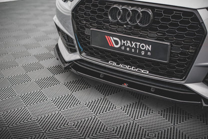 Maxton Design Audi S4 / A4 S-Line B9 Front Splitter V.3