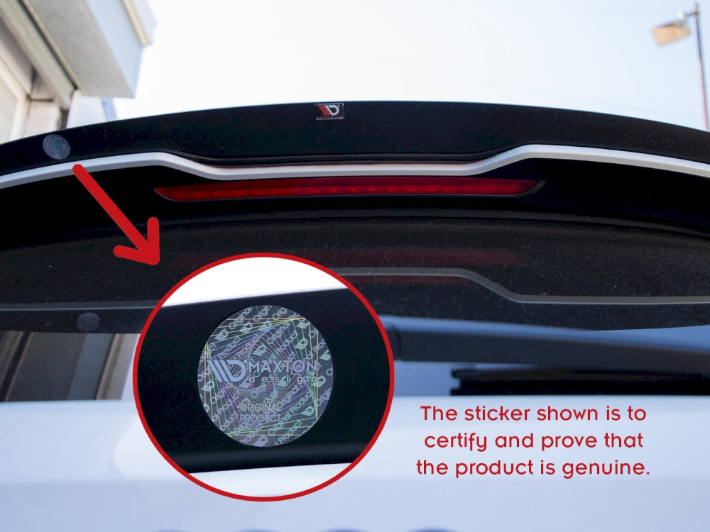 Maxton Design Saab 9-3 Turbo X (2007-2011) Spoiler Cap
