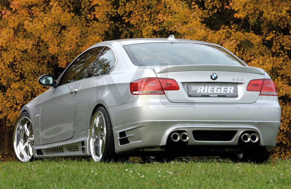 Rieger 00053437 BMW 3 Series E92 E93 Rear Diffuser 2 | ML Performance EU Car Parts