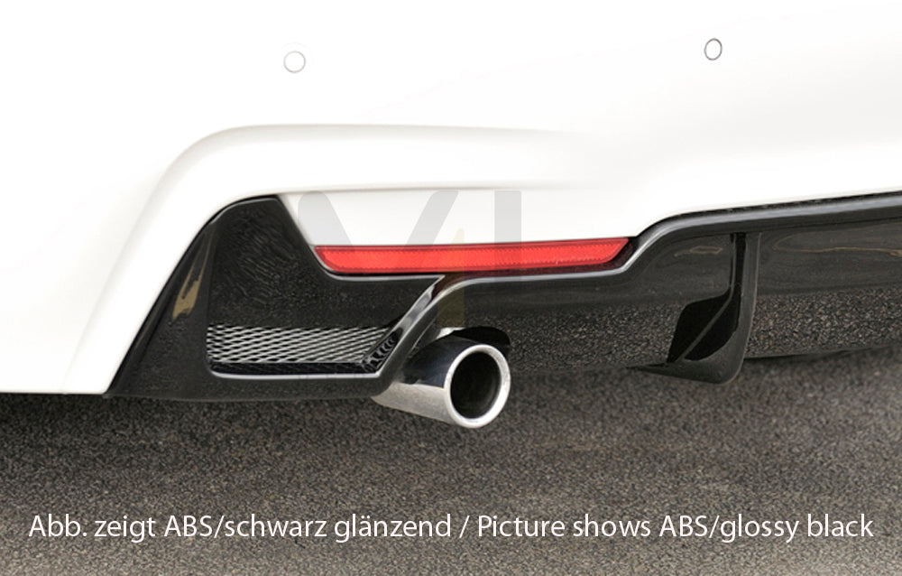 Rieger 00053486 BMW 4 Series F32 F33 F36 Rear Diffuser 3 | ML Performance EU Car Parts