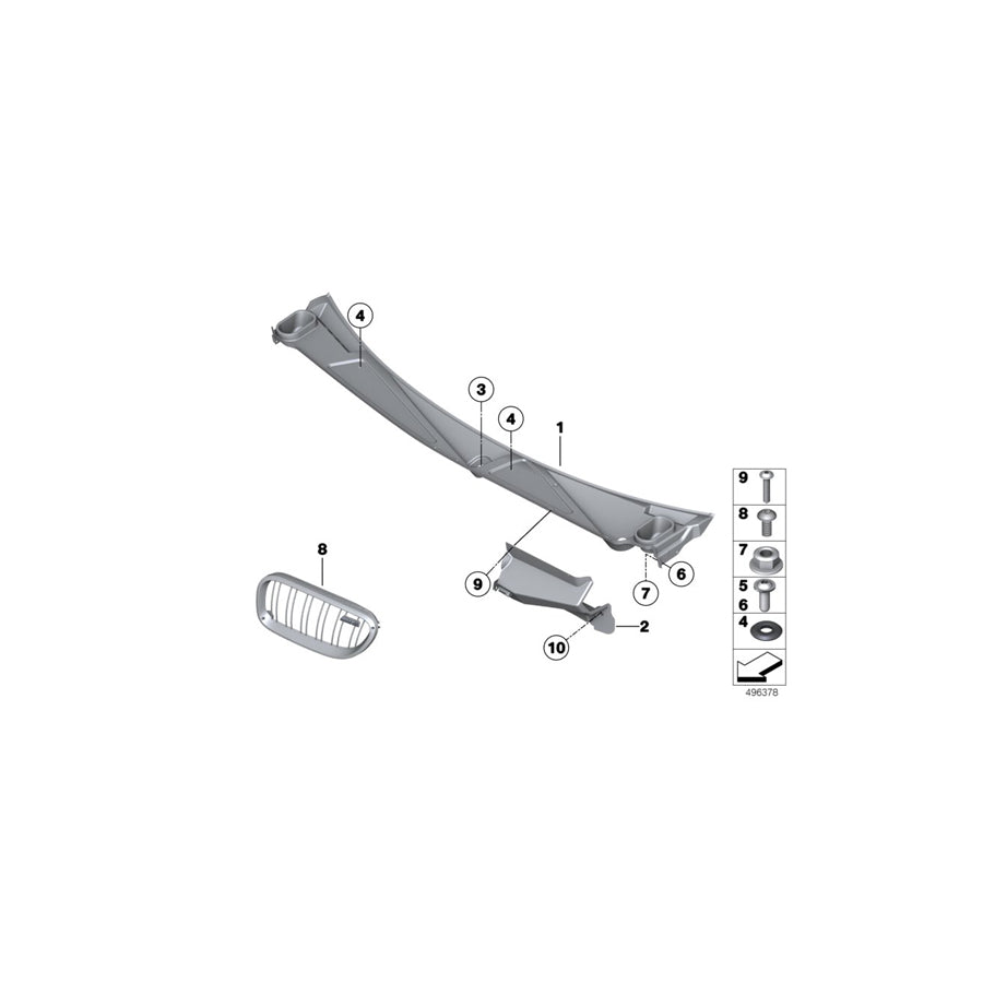 Genuine BMW 12607762719 Edge Protection (Inc. M6 GT3) | ML Performance EU