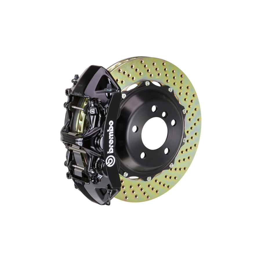 Brembo 1M1.8035A BMW Front GT 6-Pistons Drilled 2-piece Big Brake Kit 355x32mm (Inc. 128I, 135I)