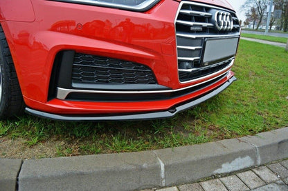Maxton Design Audi S5 / A5 S-Line F5 Coupe / Sportback Front Splitter V.2