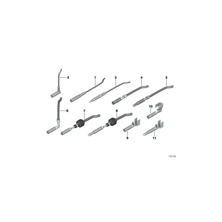 Genuine BMW 61131376224 F48 E53 E36 Snap-In Receptacle 2.5 1,5-2,5mm² (Inc. 520dX, Z4 M3.2 & 120i) | ML Performance EU Car Parts
