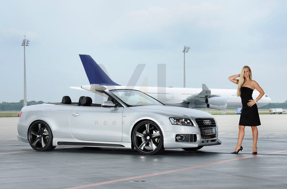 Rieger 00055401 Audi B8 B81 S5 Front Splitter 7 | ML Performance EU Car Parts