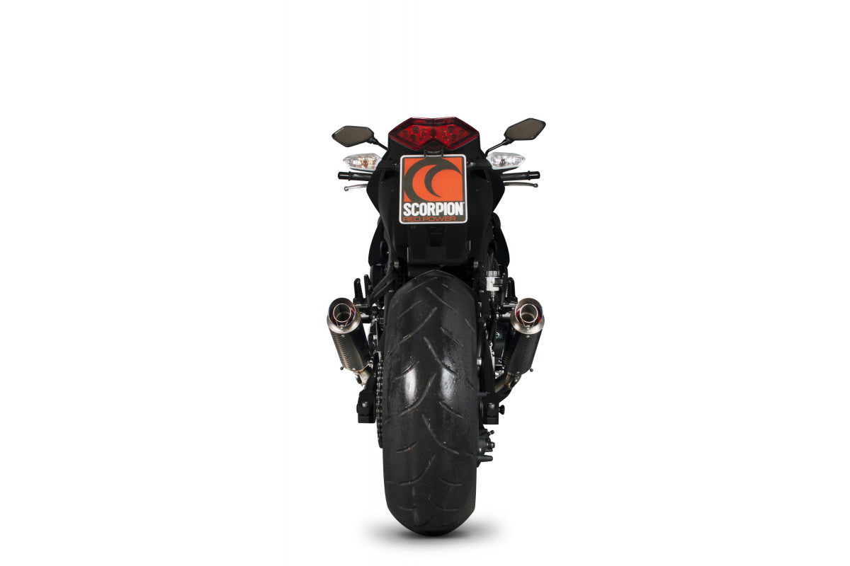 Scorpion KA1009CEM Kawasaki Z1000 Rp1-Gp Slip-On (Pair) - Carbon Fibre Sleeve | ML Performance EU EU