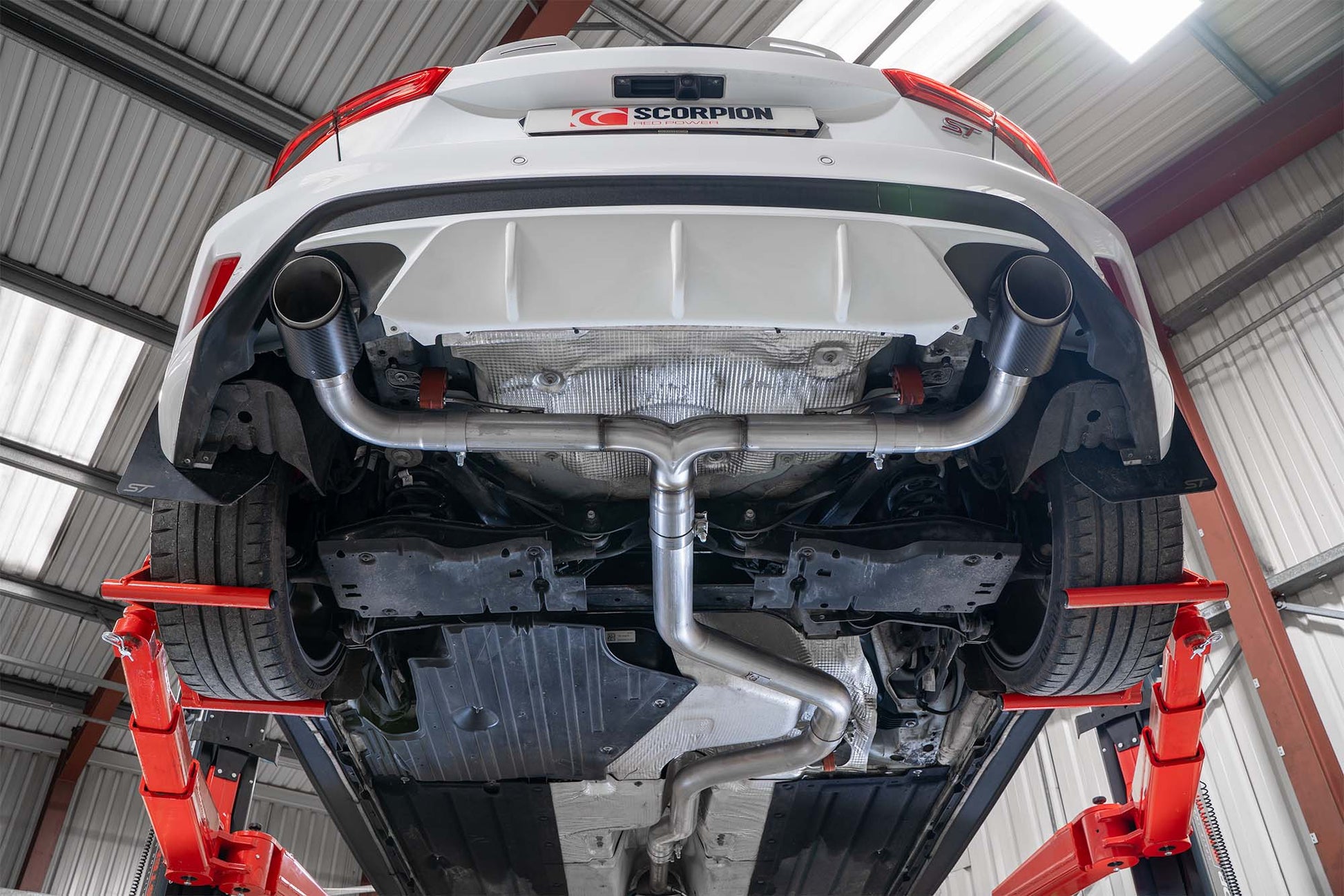 Scorpion SFDS095CF Ford Focus ST Mk4 Predator Gpf-Back System | ML Performance EU EU