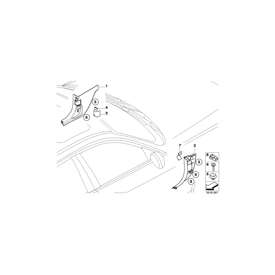 Genuine BMW 51437147544 E90 E92 E93 Obd Plug Cover GRAU (Inc. 320i, 320d ed & 330i) | ML Performance EU Car Parts