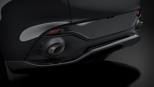 Aston Martin HY53-35-10047 Polished Carbon Fibre Tail Pipe Finisher | ML Performance EU Car Parts