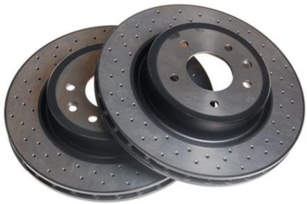 Aston Martin 28-122199-AB X2 DB7 Vantage Rear Brake Discs (Pair) | ML Performance EU Car Parts