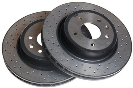 Aston Martin 28-122199-AB X2 DB7 Vantage Rear Brake Discs (Pair) | ML Performance EU Car Parts