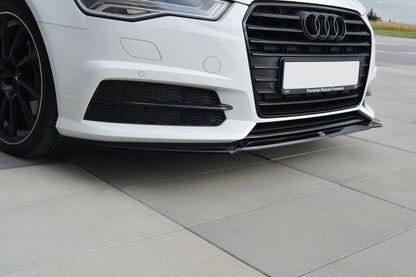 Maxton Design Audi S6 / A6 S-Line C7 FL Front Splitter V.1