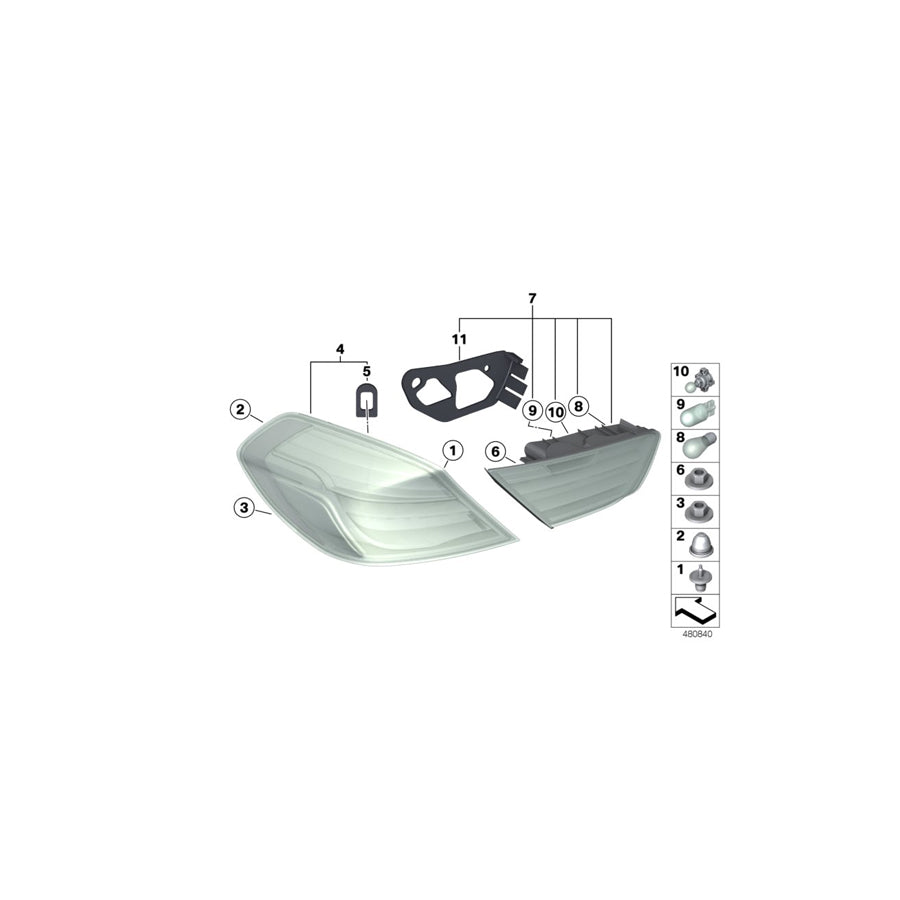 Genuine BMW 63217232325 E89 F12 F13 Adjustment Element (Inc. 640iX, Z4 23i & Z4 35i) | ML Performance EU