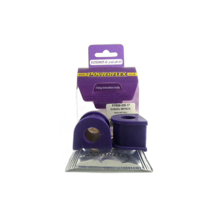 Powerflex PFR69-305-17 Subaru Rear Anti Roll Bar To Chassis Bush 17mm (Inc. Legacy & Impreza) | ML Performance EU Car Parts