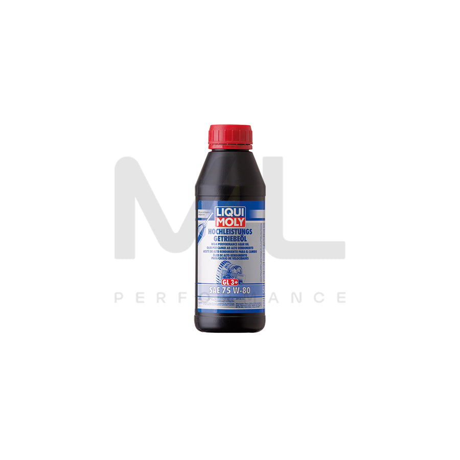 Liqui Moly High Performance Gear Oil GL3+ SAE 75W 80 20l