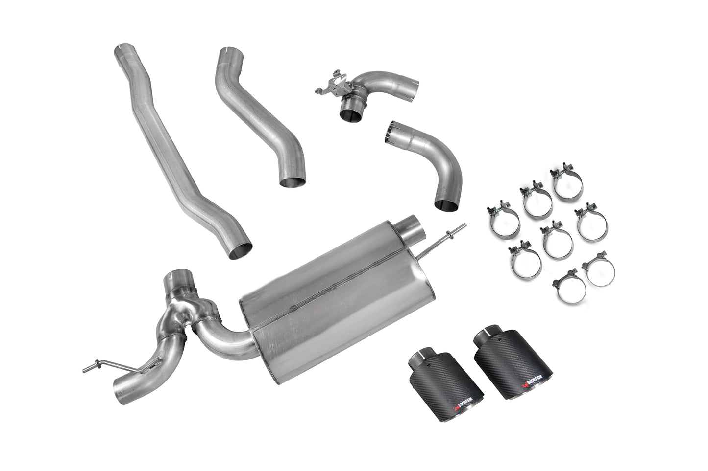 Scorpion SBM085CF BMW 128ti F40 Gpf-Back System With Electronic Valve | ML Performance EU EU