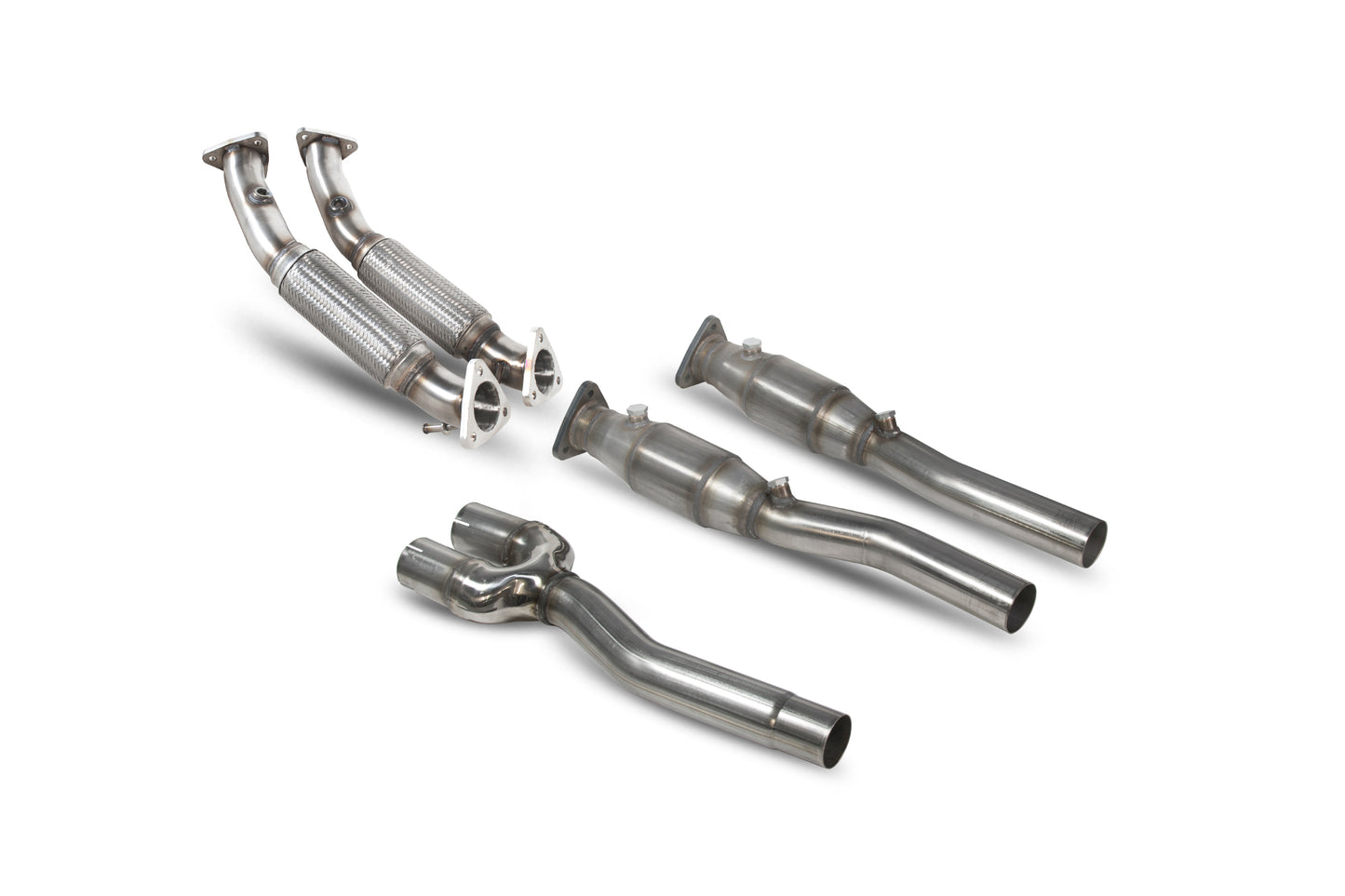 Scorpion SVWX039 VW Golf MK5 R32  Twin High Flow Sports Catalyst  | ML Performance EU EU