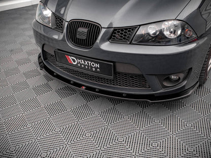Maxton Design Seat Ibiza Cupra MK3 (2004-2008) Front Splitter V.1