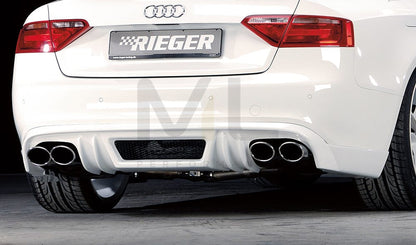 Rieger 00055408 Audi B8 B81 Rear Diffuser (A5 & S5) 1 | ML Performance EU Car Parts