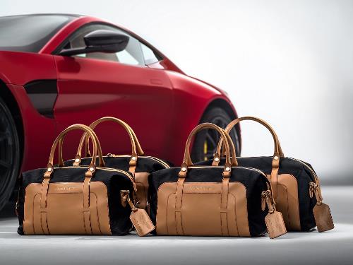 Aston Martin 707397 Vantage (2019MY) Q Colour Matched 4-Piece Luggage Set - Leather | ML Performance EU Car Parts