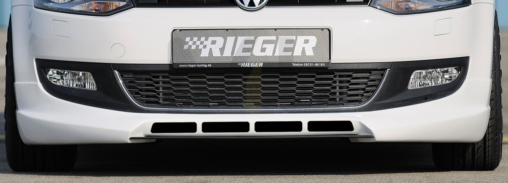 Rieger 00047203 VW 6R Polo Mk6 Front Splitter 1 | ML Performance EU Car Parts