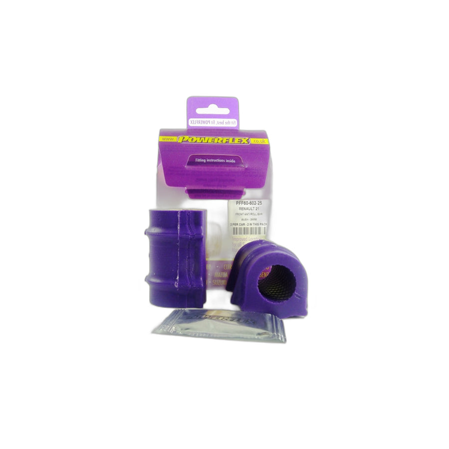 Powerflex PFF60-602-25 Renault 21 Front Anti Roll Bar Bush 25mm | ML Performance EU Car Parts