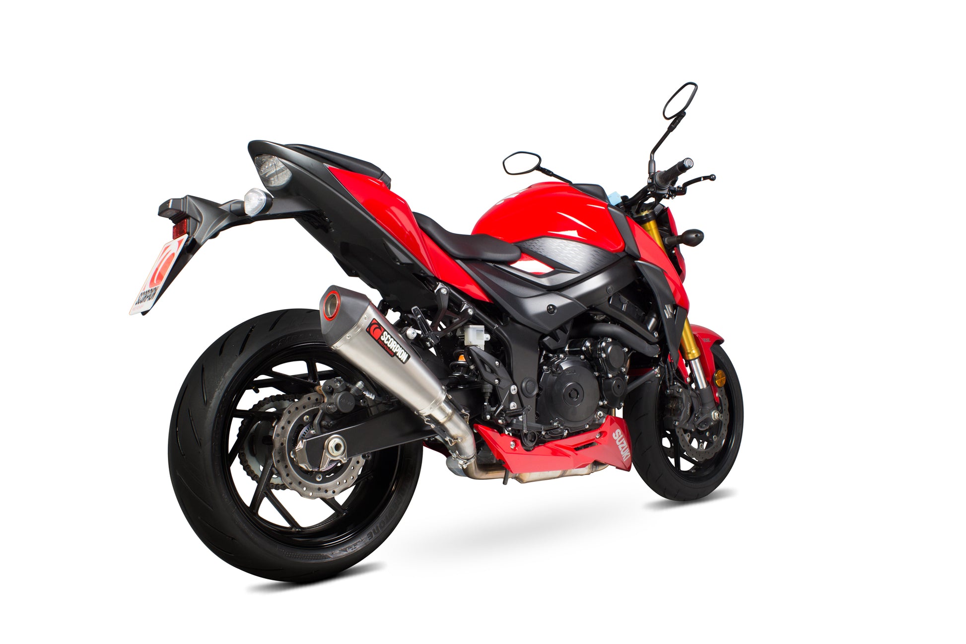 Scorpion RSI122TEO Suzuki GSX-S 750 Serket Taper Slip-On - Titanium Sleeve | ML Performance EU EU