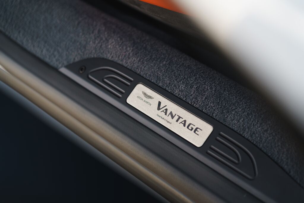 Aston Martin KY63-80-10030 Vantage (2019MY) Personalised W/ Signature Sill Plaque | ML Performance EU Car Parts