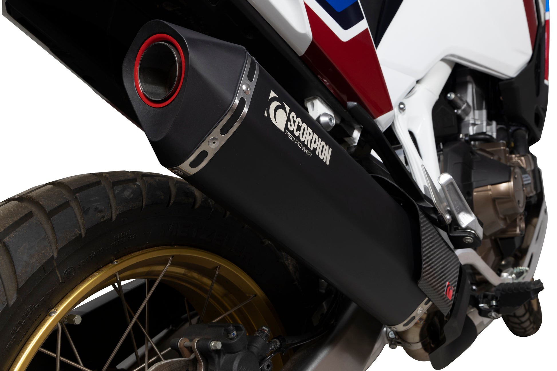 Scorpion RHA194BCER Honda CRF1100L Africa Twin Serket Slip-On - Black Ceramic Coated Sleeve | ML Performance EU EU