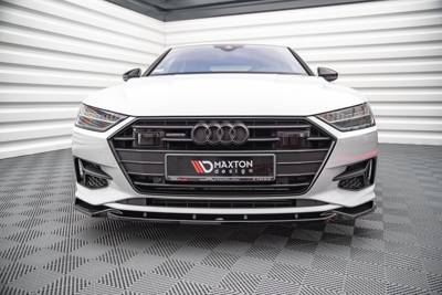 Maxton Design Audi A7 C8 Front Splitter V.2