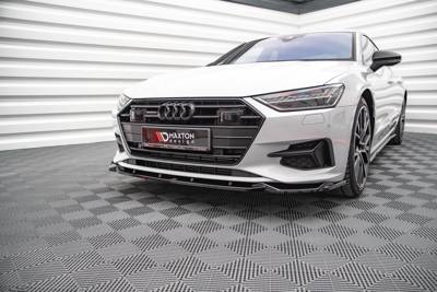 Maxton Design Audi A7 C8 Front Splitter V.2