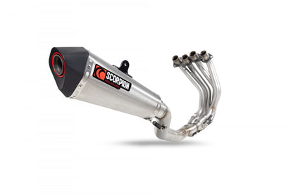 Scorpion RKA141SYSSEO Kawasaki Ninja ZX-25R Serket Taper Full System - Brushed Stainless Steel Sleeve | ML Performance EU EU