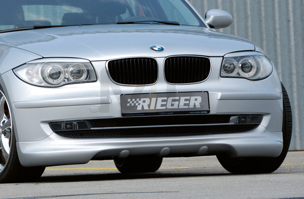 Rieger 00035022 BMW 1 Series E87 Front Splitter 1 | ML Performance EU Car Parts