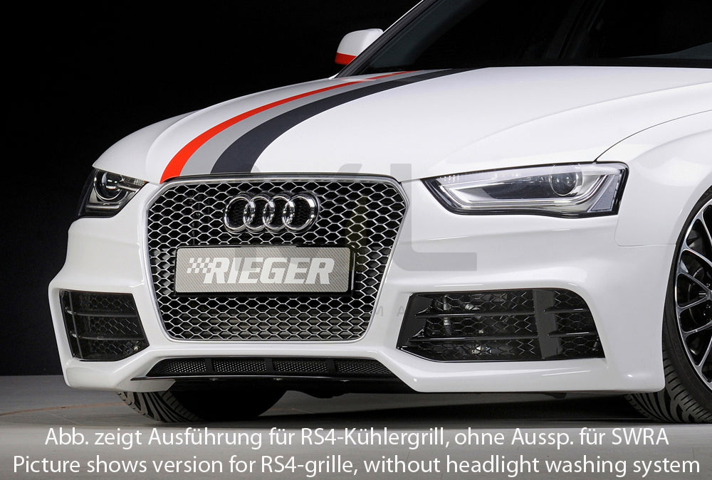 Rieger 00055540 Audi B8 B81 Front Bumper (A4 & S4) 1 | ML Performance EU Car Parts