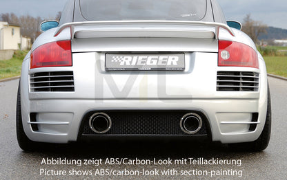 Rieger 00099057 Audi 8N TT Rear Bumper 1 | ML Performance EU Car Parts