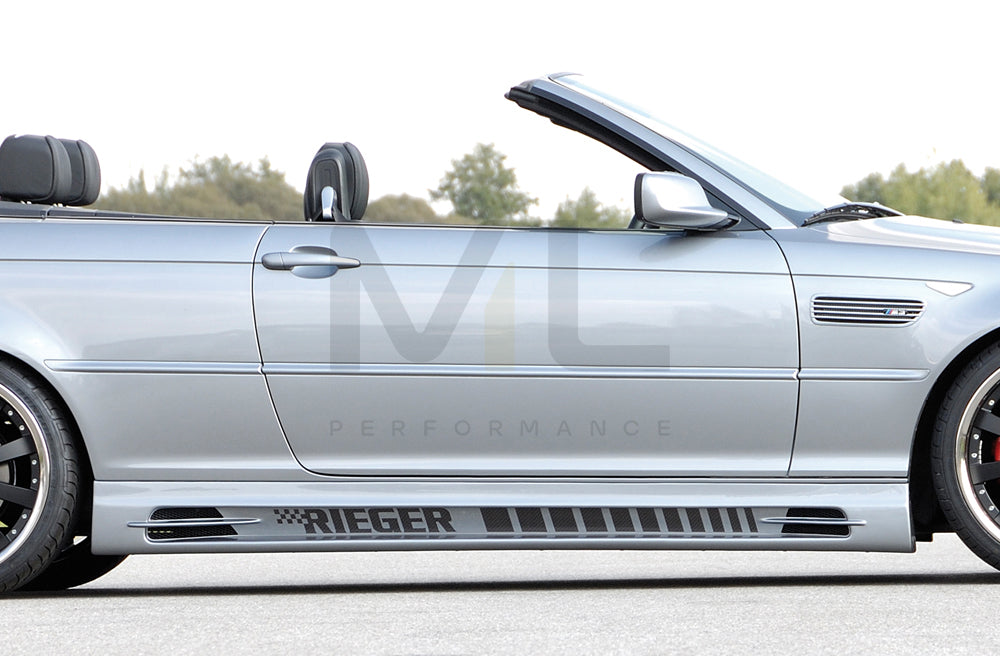 Rieger 00050207 BMW 3 Series E46 Side Skirt (Inc. M3) 1 | ML Performance EU Car Parts