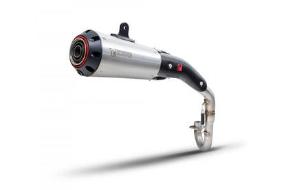 Scorpion PHA193SYSSEO Honda Monkey Red Power Full System - Brushed Stainless Steel Sleeve | ML Performance EU EU