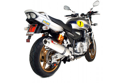 Scorpion EYA80SEO Yamaha XJR1300 Factory Oval Slip-On - Polished Stainless Steel Sleeve | ML Performance EU EU