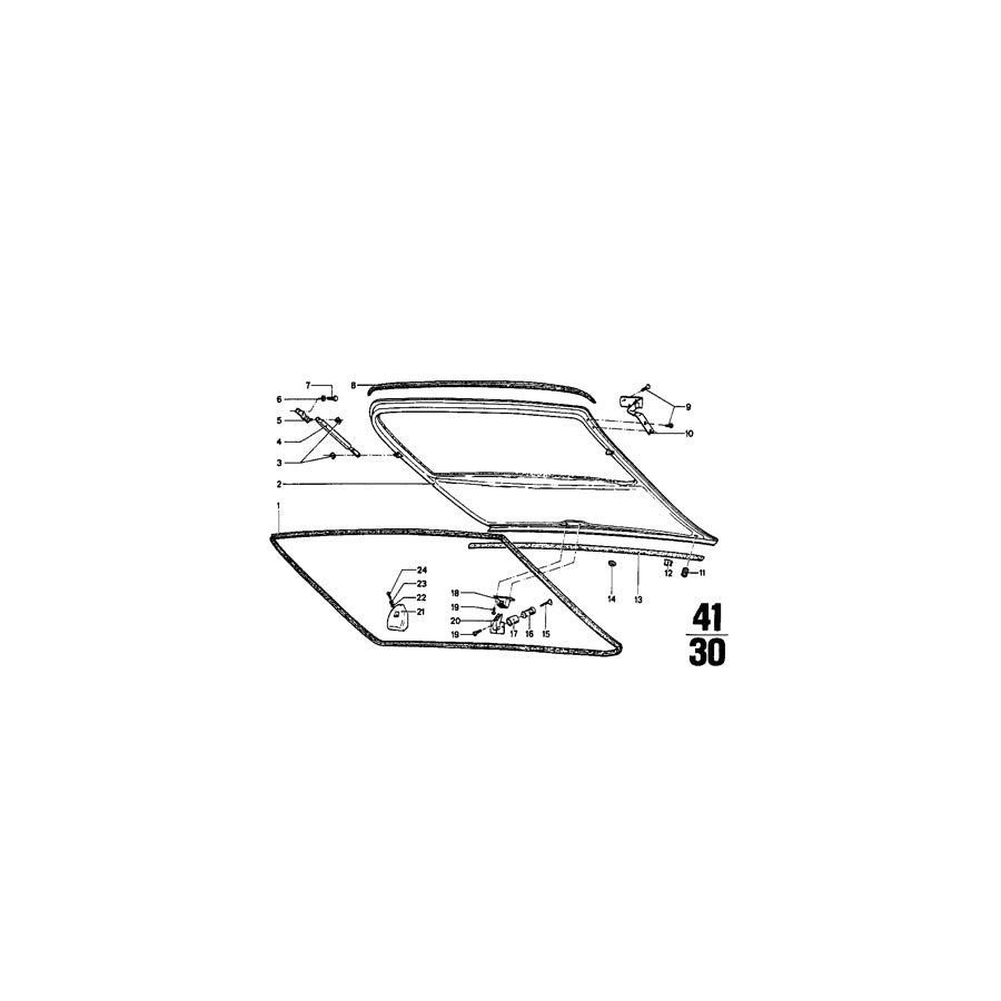 Genuine BMW 51135676194  Clamp (Inc. 1800, 1500 & 2000ti) | ML Performance EU Car Parts