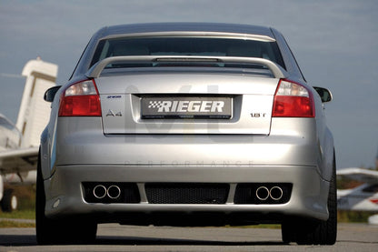 Rieger 00055206 Audi 8E B6 A4 Rear Diffuser 4 | ML Performance EU Car Parts